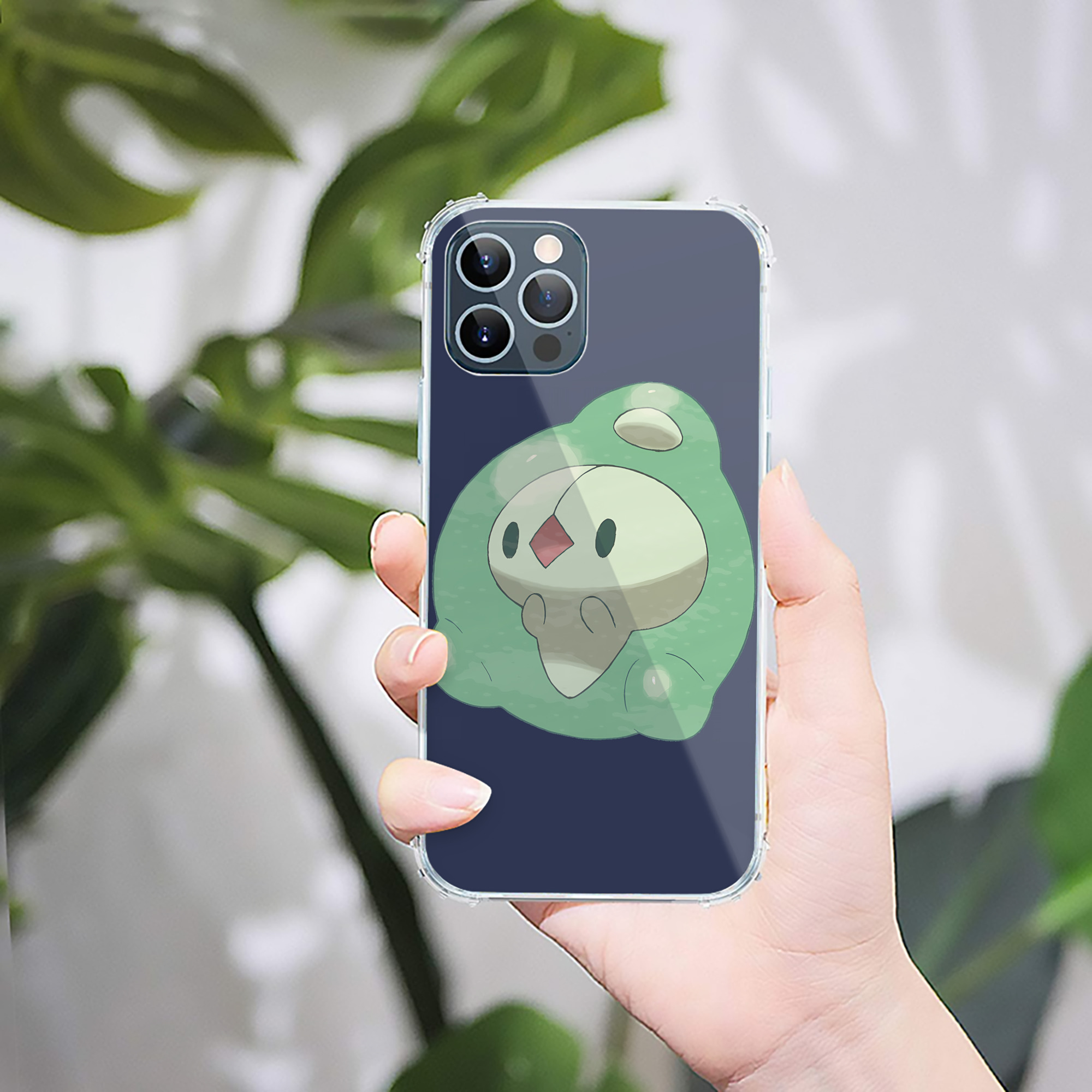 （画像用） ポケットモンスター Pokémon 【iPhone 12シリーズ対応】透明スマホケース（クリアソフトケース）